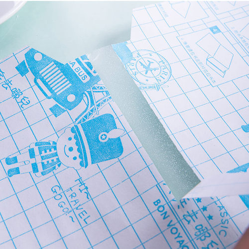 Deli Stationery 70564 series transparent frosted corner-cut self-adhesive bag film bag book cover 32K/16K/A4