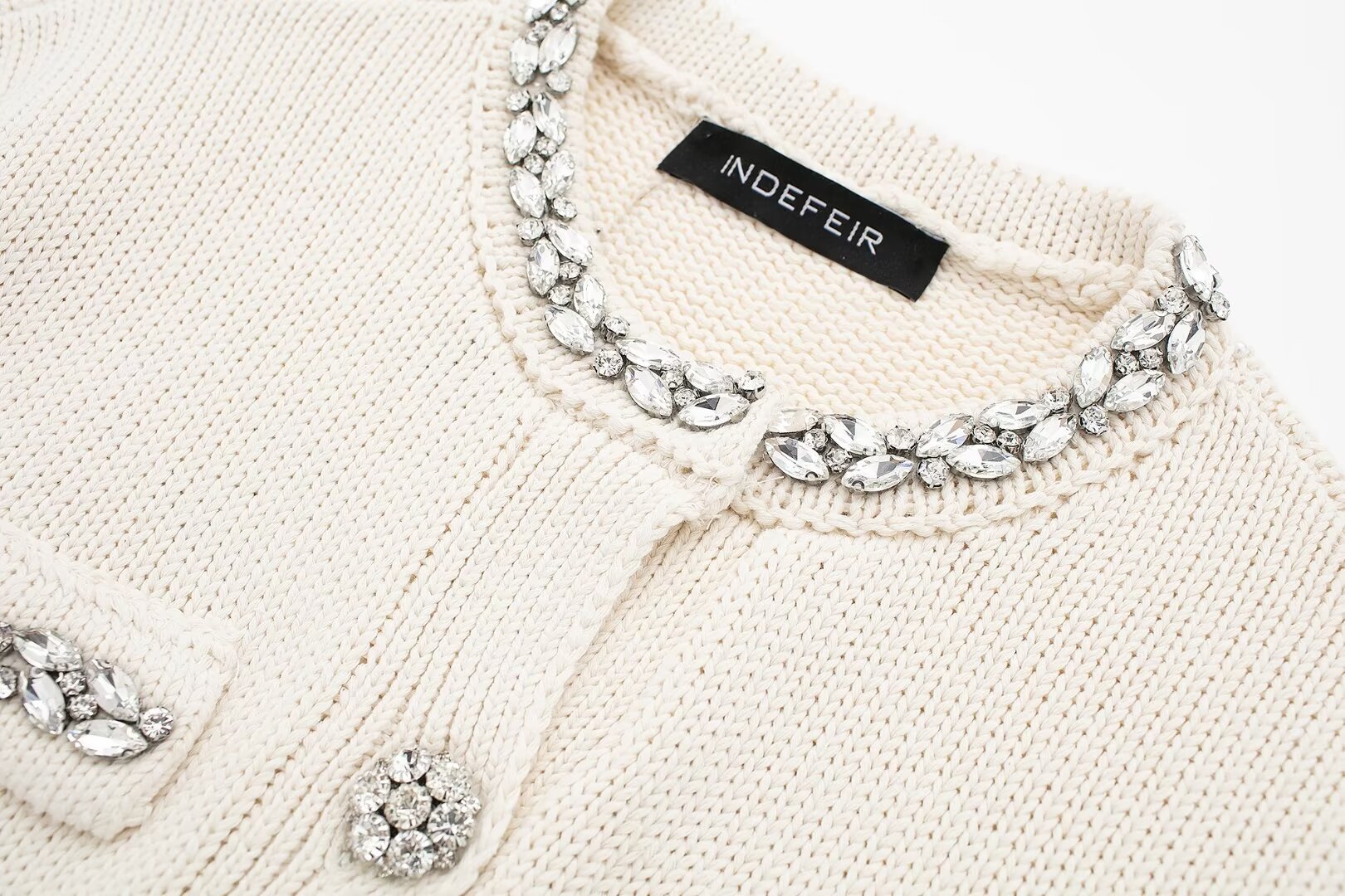 Frauen kleidung sommer neue schmuck eingelegten flache nadel jacke_voghion.com