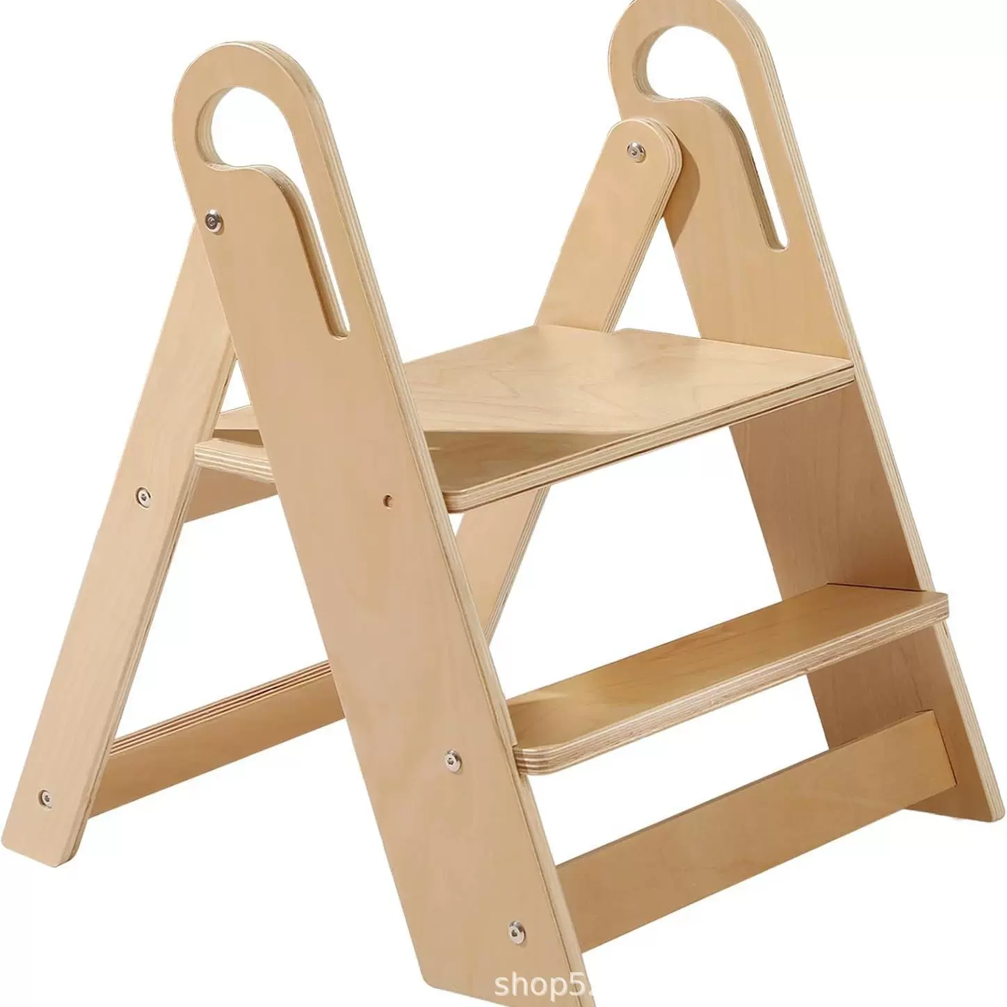 跨境木制儿童凳幼儿台阶凳子宝宝蒙氏学习塔实木洗手梯儿童洗漱凳