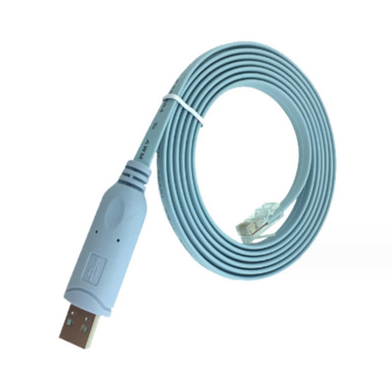 1.5米USB转RJ45 交换机控制线H3C console口调试线 DB9 console线