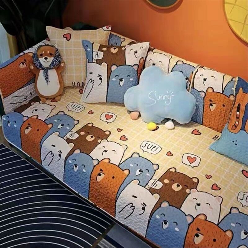 キルティングソファクッション、チェアクッション、ソファクッション、四季布洗い綿、モダンシンプルクッション組み合わせ、モダンシンプル|undefined