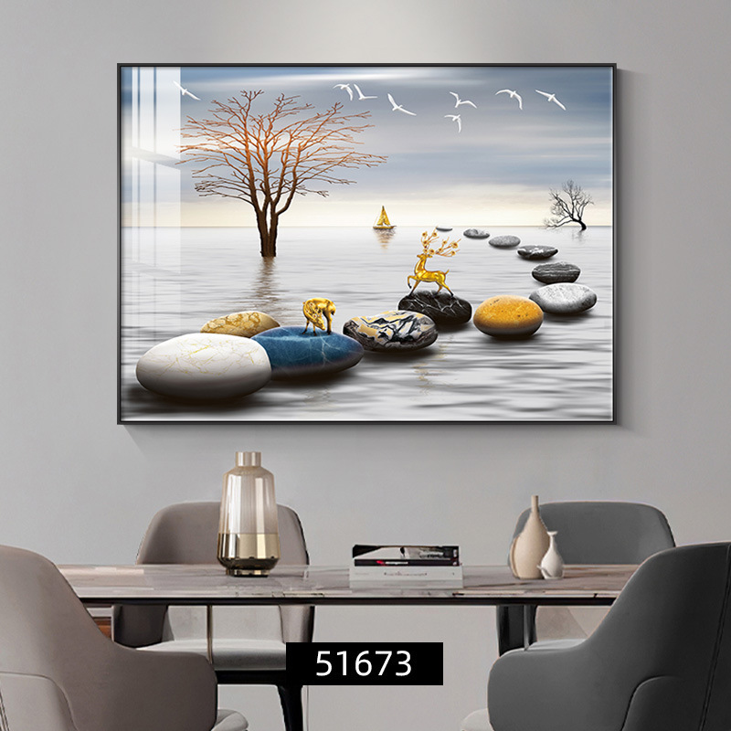 轻奢大气餐厅装饰画高级感餐桌卧室饭厅挂画现代简约客厅墙面壁画|undefined