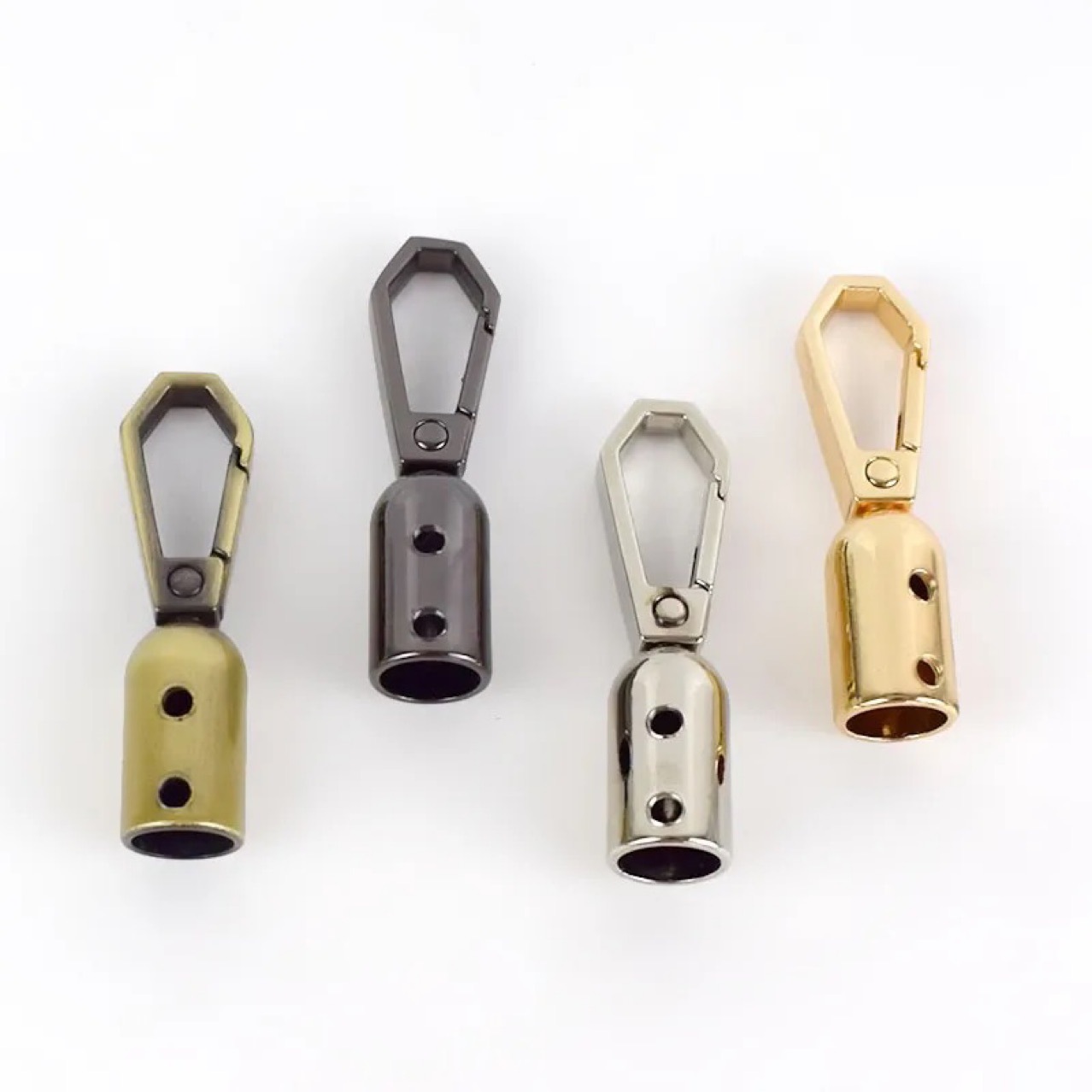 Campana gancho hebilla cuerda accesorios DIY equipaje manija pullover hardware borla colgante joyería Amazon