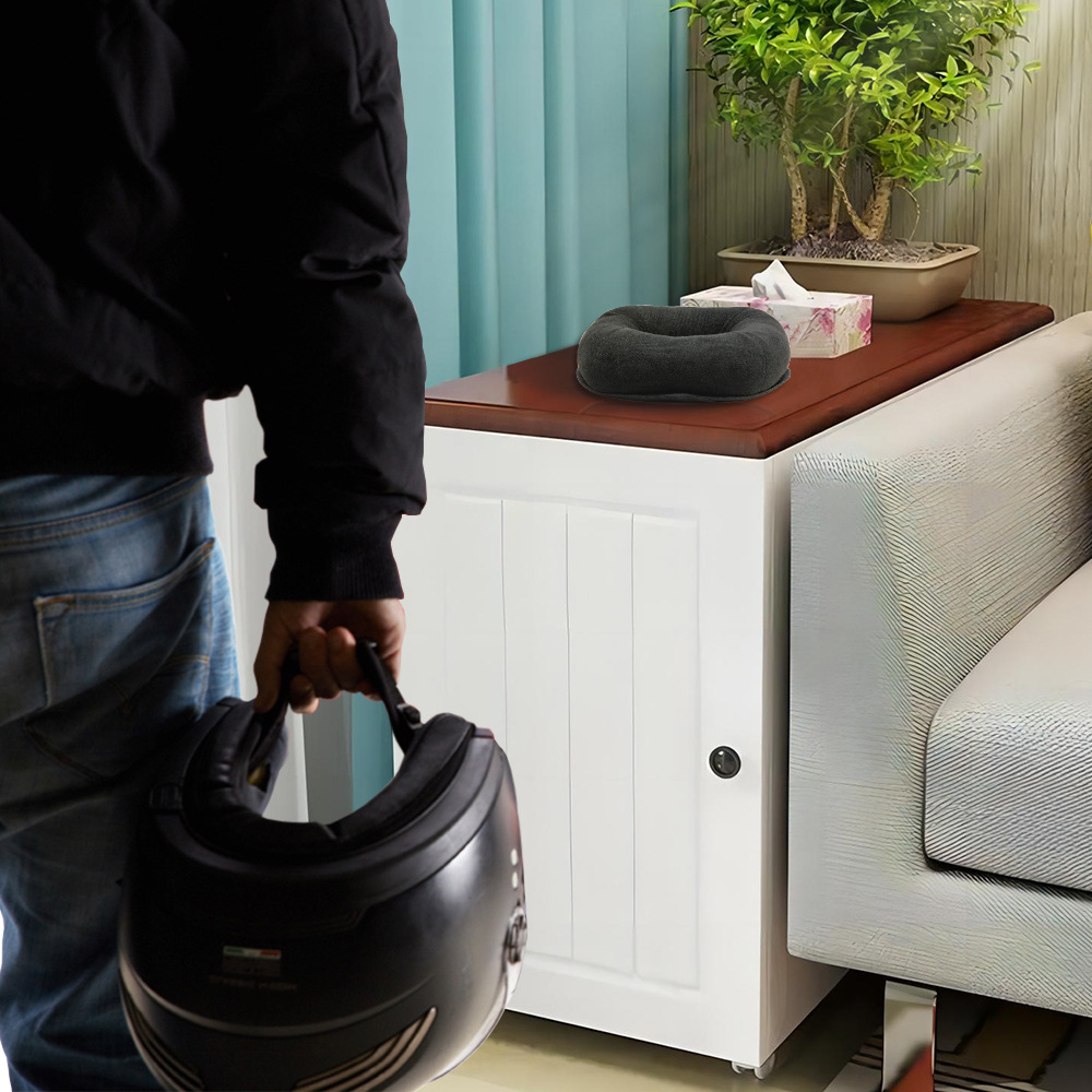 Soporte de casco almohadilla multifuncional ventilación hogar casco de la motocicleta equipo de almacenamiento estantería casco base de secado