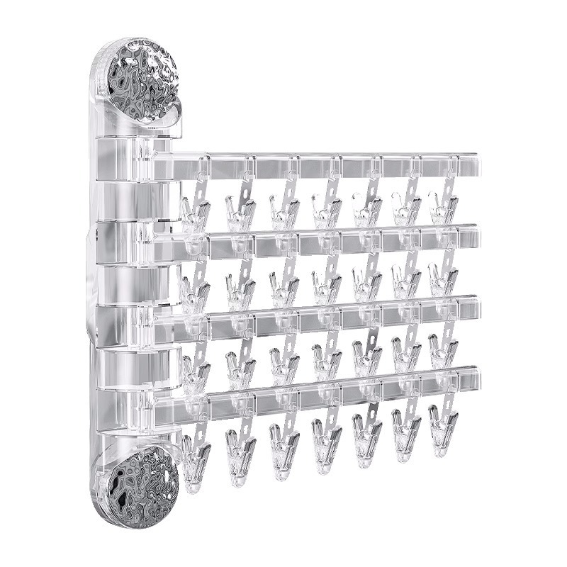 Suction cup folding drying rack towel rack household balcony indoor…