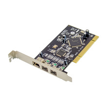 PCI FireWire TI SN082AA2 1394 (2B+1A) 双芯片视频采集卡 免驱