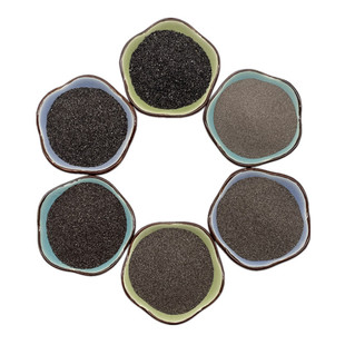 Sandblasting and polishing Brown corundum 46 mesh washed low iron Diamond Brown corundum sand Micro Powder