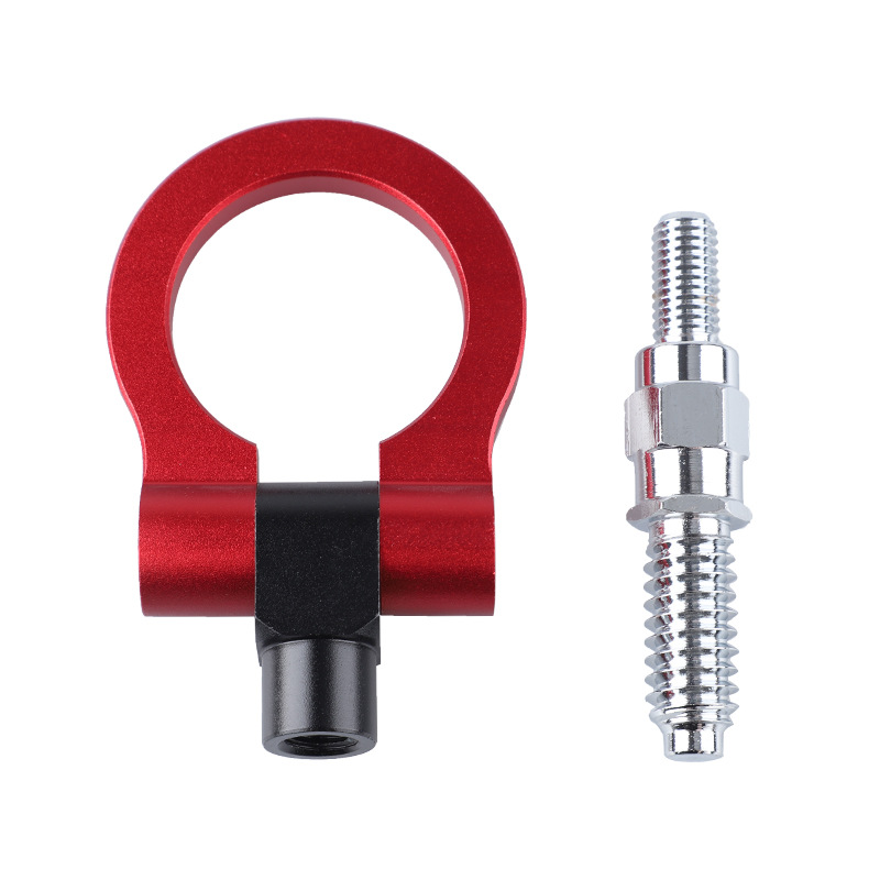 Car modification front bumper universal Japanese trailer hook trailer towing hook bumper pull ring trailer hook European system