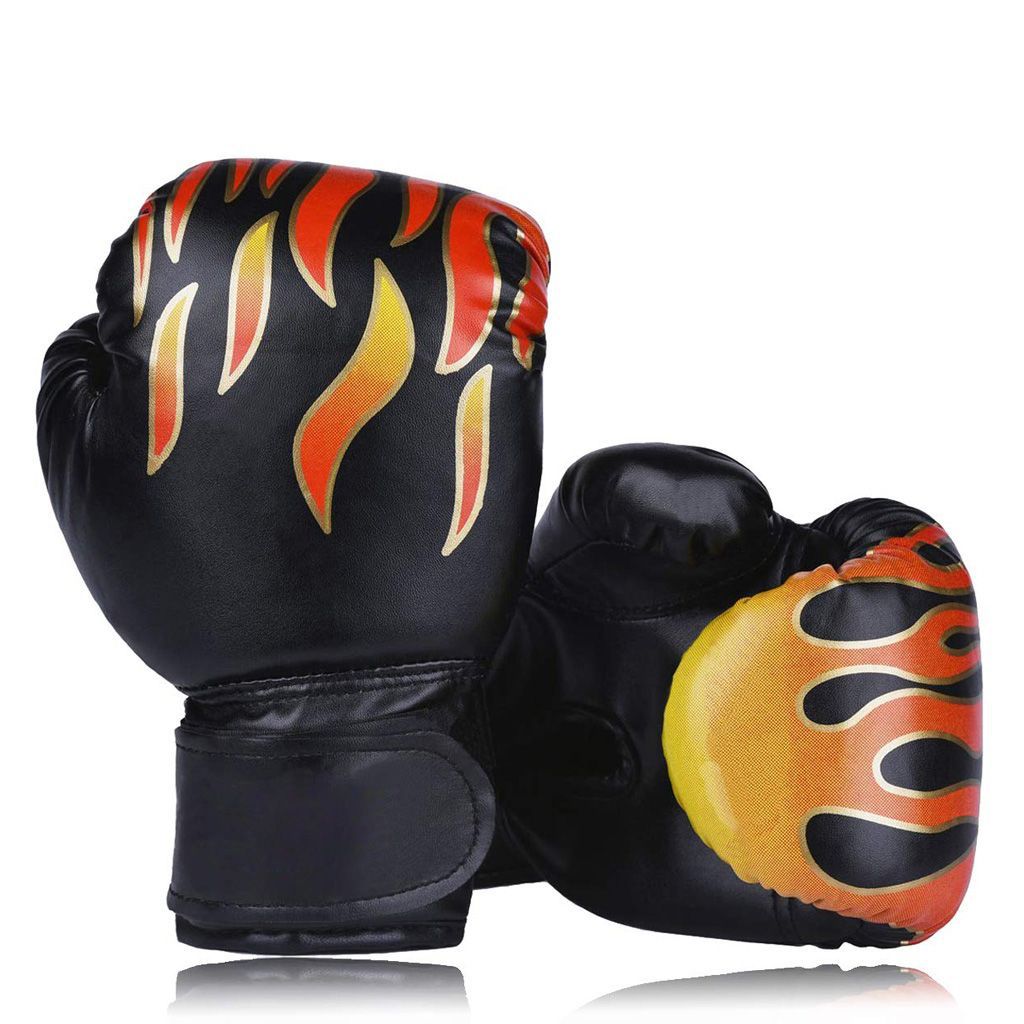 Guantes de boxeo para niños Equipo de protección de boxeo para niños Guantes de fitness Taekwondo Guantes de entrenamiento amateur para interiores Pérdida de peso