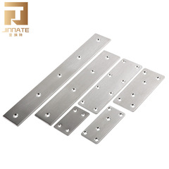 Ginaat stainless steel connector connecting plate straight piece iron piece flat angle corner clip straight angle fixing piece