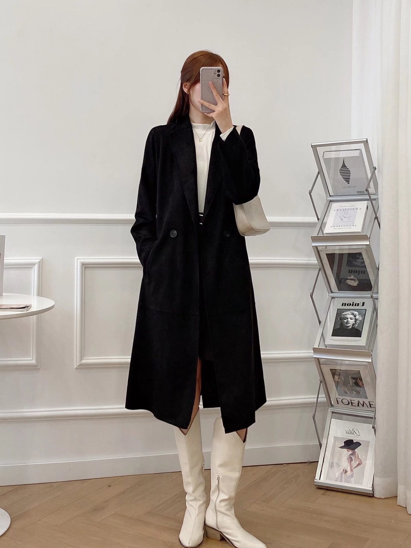 autumn lapel with belt overcoat nihaostyles wholesale clothing NSAM82872