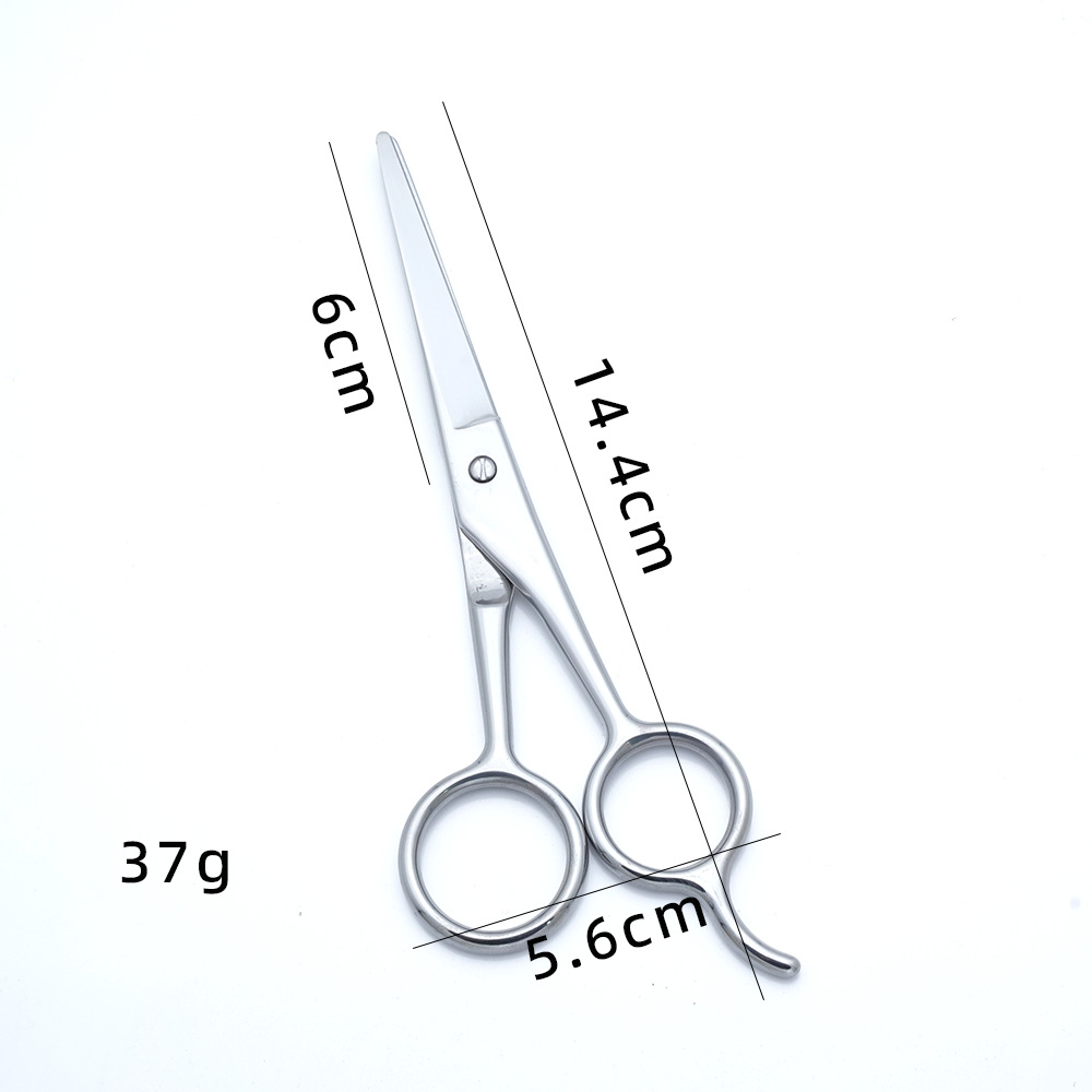 Spot al por mayor recortador de barba de acero inoxidable tijeras de barba para hombres tijeras de cejas de maquillaje tijeras de peluquería tijeras de belleza tijeras pequeñas