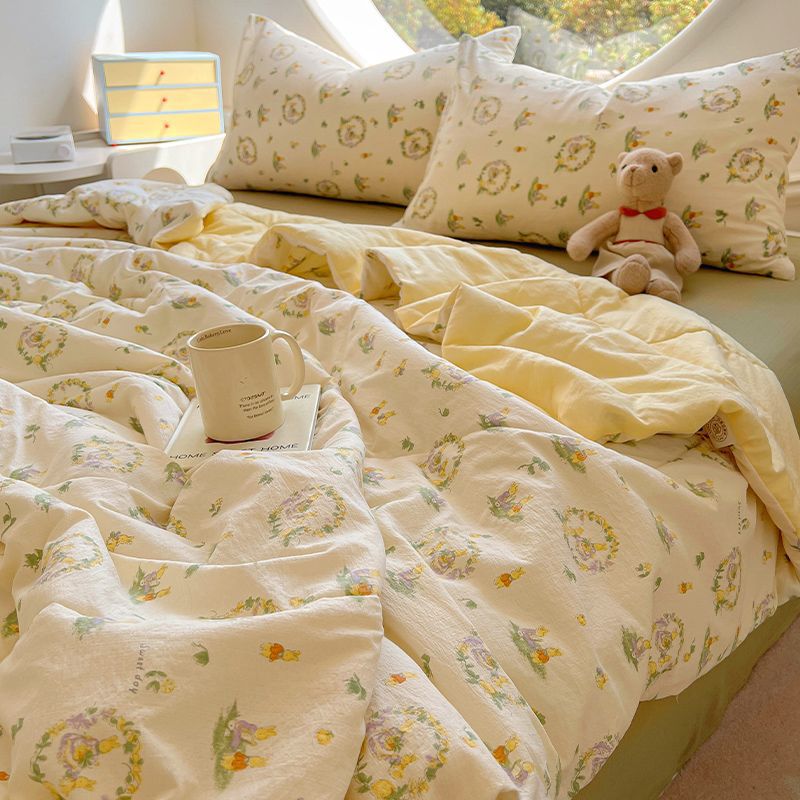 토끼의 기쁨 [슈퍼 소프트 알몸 수면 더블 레이어 거즈 여름 이불]