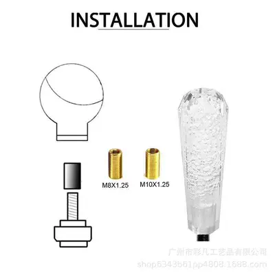 Cab and accessories | manual crystal diamond shift head
