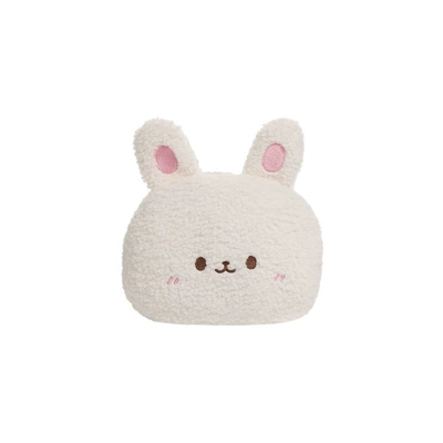 Waist support – Cushion - sheep-wool-bunny-head-pillow