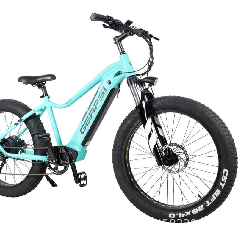 Foreign Trade Export 26inch Mountain Bike Outdoor Adult 7-Speed Hydraulic Disc Brake Road Bike Electric-Assisted Bicycle