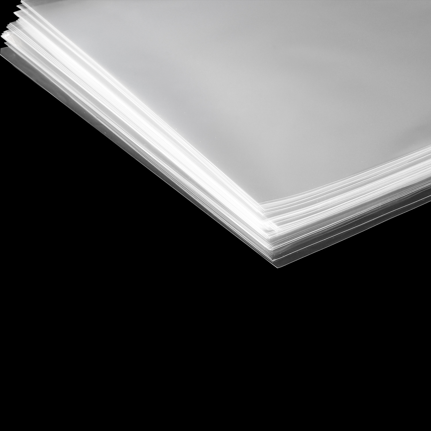 Bolsa de disco de vinilo de 12 pulgadas PP plana OPP autoadhesiva bolsa protectora de registro a prueba de polvo y bolsa de almacenamiento de eliminación de estática al por mayor