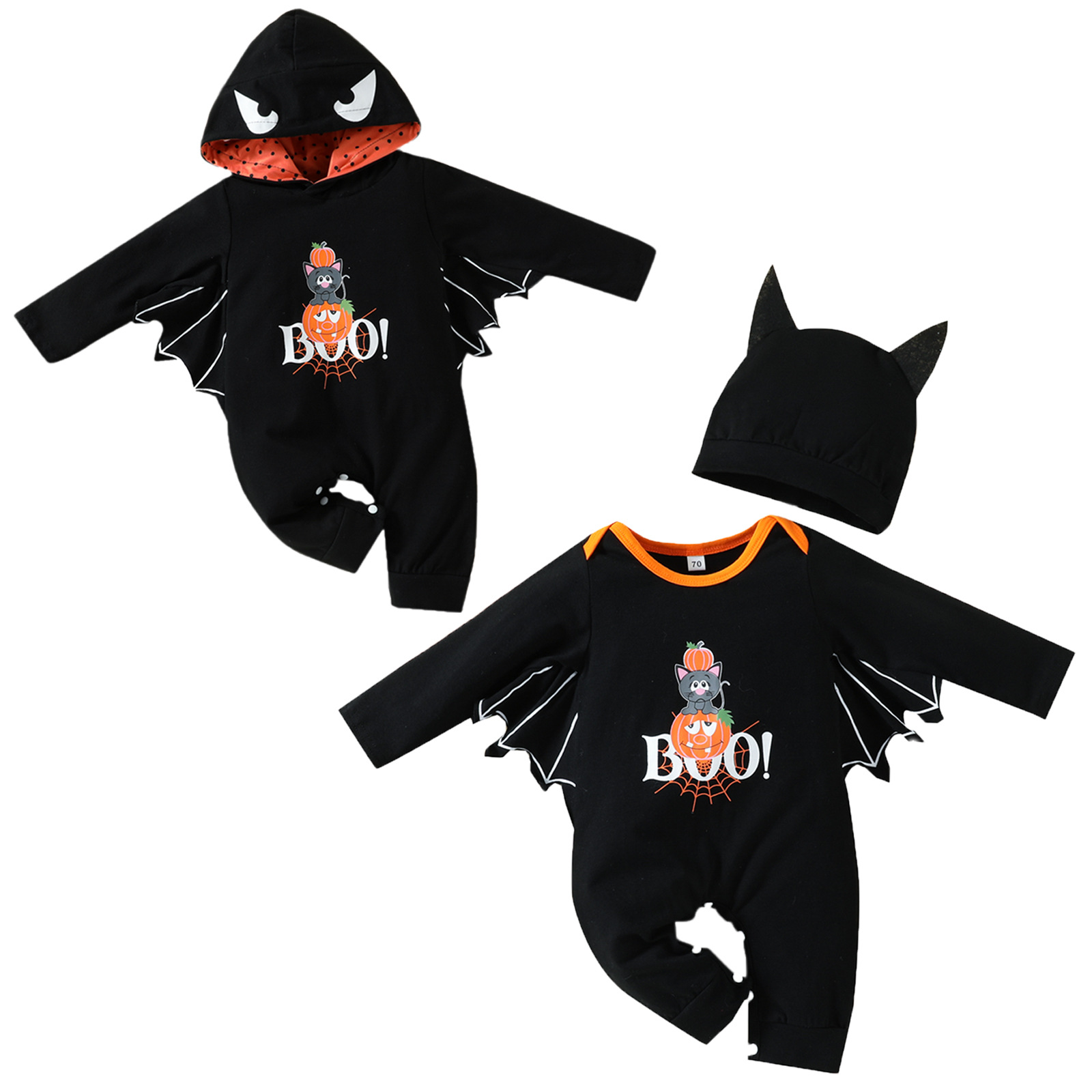 Fashion Cartoon Cotton Printing Baby Clothes display picture 1