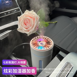 Suitable for Bmw, Mercedes-Benz, Audi, Porsche, Car Humidifier, Air Purifier, Car Atmosphere Light, Perfume Wholesale