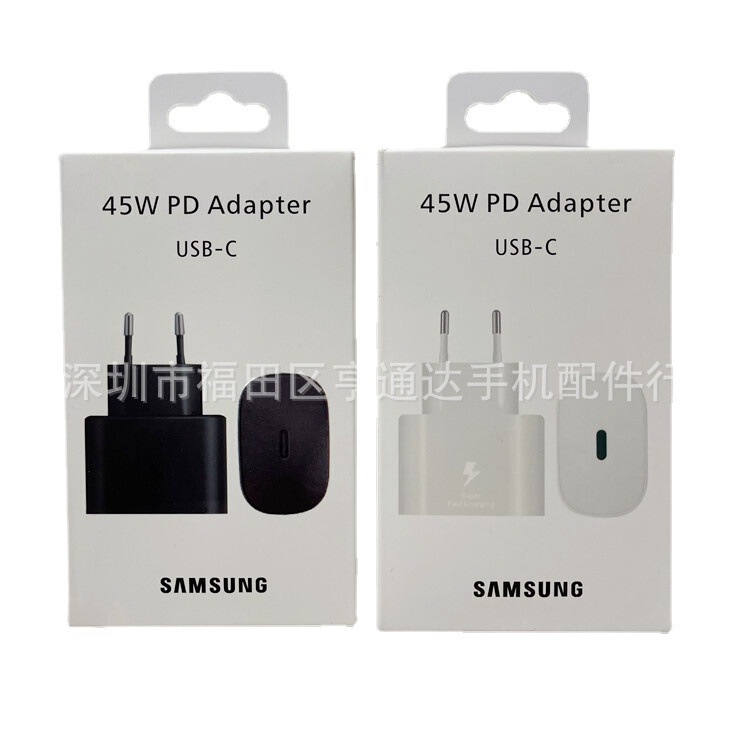 For Samsung note10/20 fast charging head s22/21 charger EPTA845 DP original 45W super fast charging