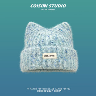 2025�¿���ϵС���»�ɫ؈����ë��ñ��Ů�ﶬ����ů�ٴ�ᘿ�ñ��