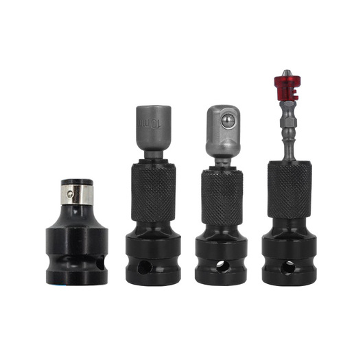 Electric wrench adapter accessories, drill bit, air cannon telescopic cartridge sleeve, socket chuck adapter
