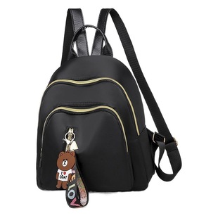 Cross-border New 2020 New Korean Women's Bag Oxford Cloth Backpack Waterproof Nylon Travel Student Schoolbag