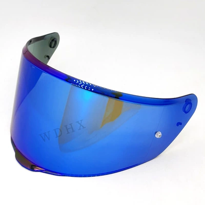 fin full-face helmet visor helmet — Dəbilqə (Kaska) aksesuarları - tea-revo-blue-sunshade-recommended-for-daily-use