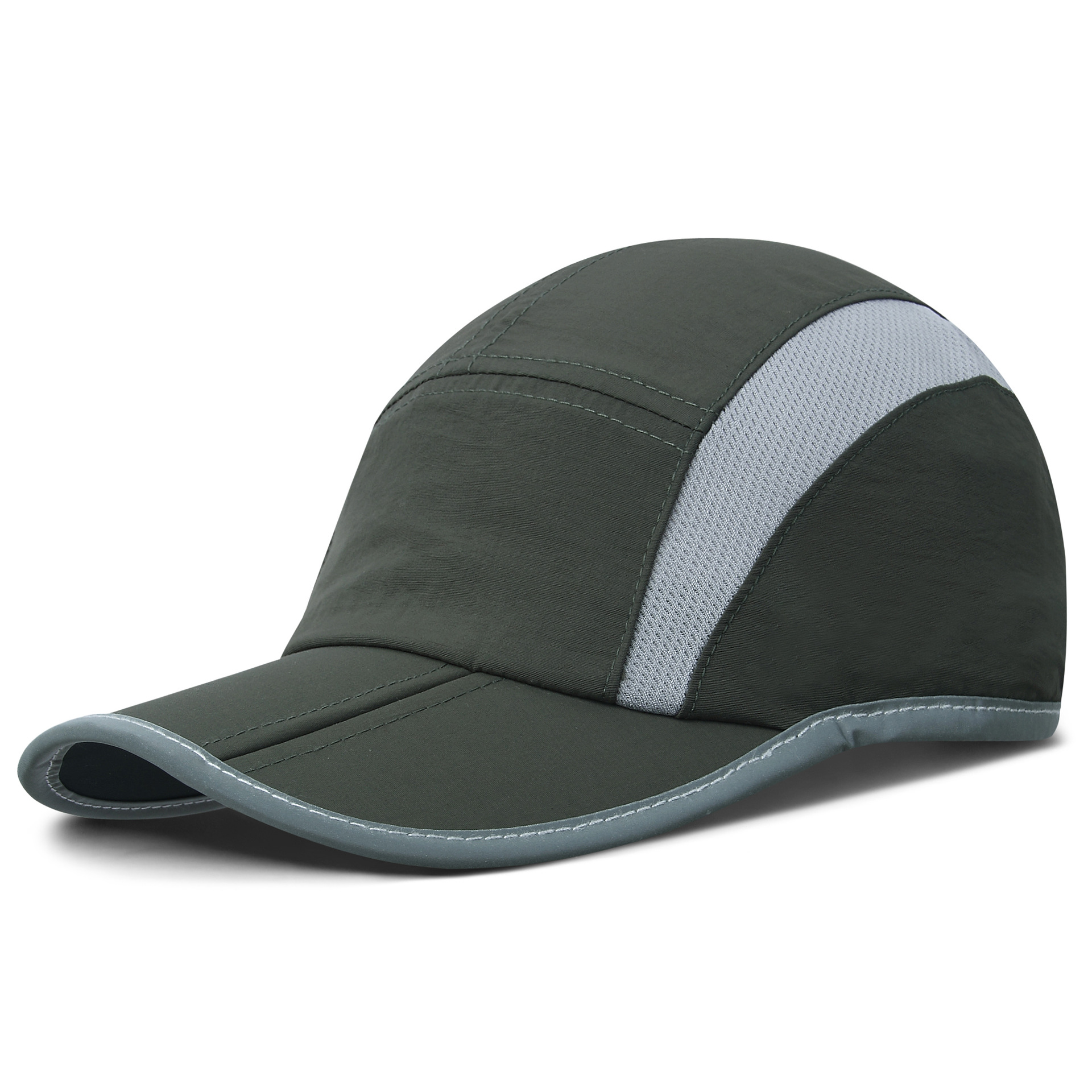 アウトドア帽春夏日よけ三つ折り野球帽速乾百合日焼け止め帽男女通用ランニング帽子工場