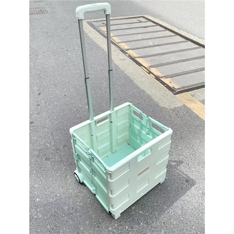 折叠快递小推车家用超市超轻便携购物车万向轮买菜车多功能小拉车