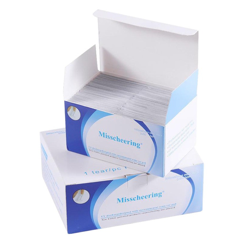 Disposable Nail Polish Remover Wipes, 200 Pieces, Nail Polish Remover Wipes, Phototherapy Gel Nail Polish Remover Pads, Quick Glue Removal
