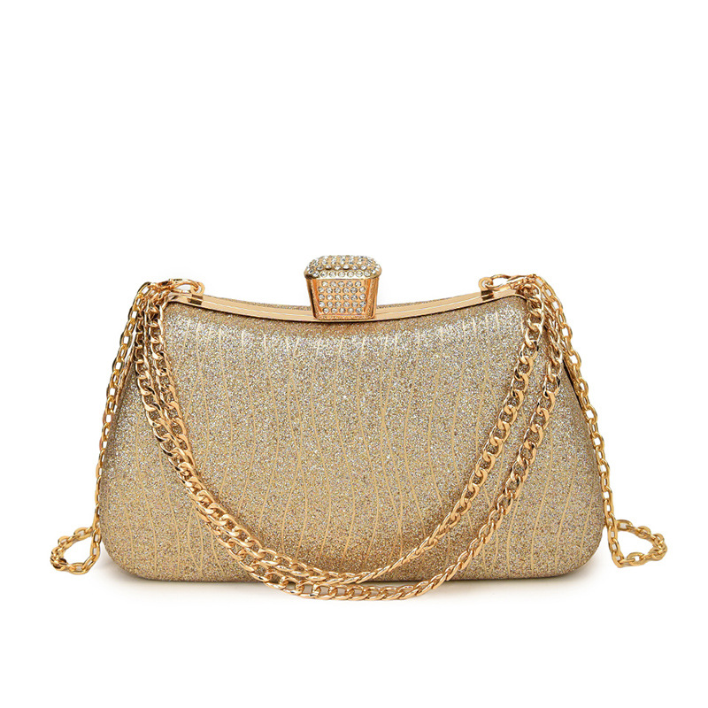 Bolsos transfronterizos bolsos de mujer 2024 nueva moda europea y americana bolsos de hombro estrella brillante bolsos de cadena roja red bolsos de caja