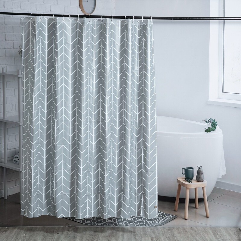 Cross-Border Shower Curtain, Waterproof Curtain, Bathroom Hanging Curtain, Bathroom Partition Curtain, Bathroom Window Curtain, Amazon Door Curtain