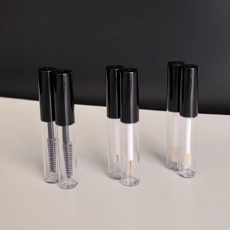 En stock 4ml rímel tubo de crecimiento de las pestañas botella de líquido brillo de labios sub-botella Delineador de ojos Pegamento de pestañas líquido material de embalaje