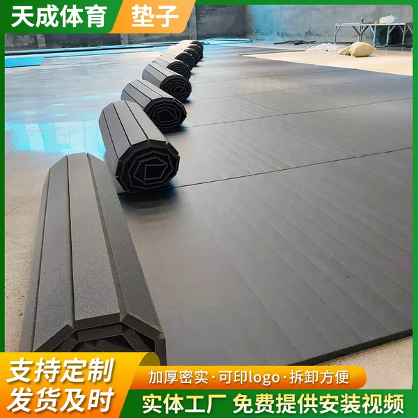 Taekwondo, Sanda, Combat and Fighting Roll Mat, XPE Sports Roll Mat, Dance Professional Physical Training Mat Manufacturer