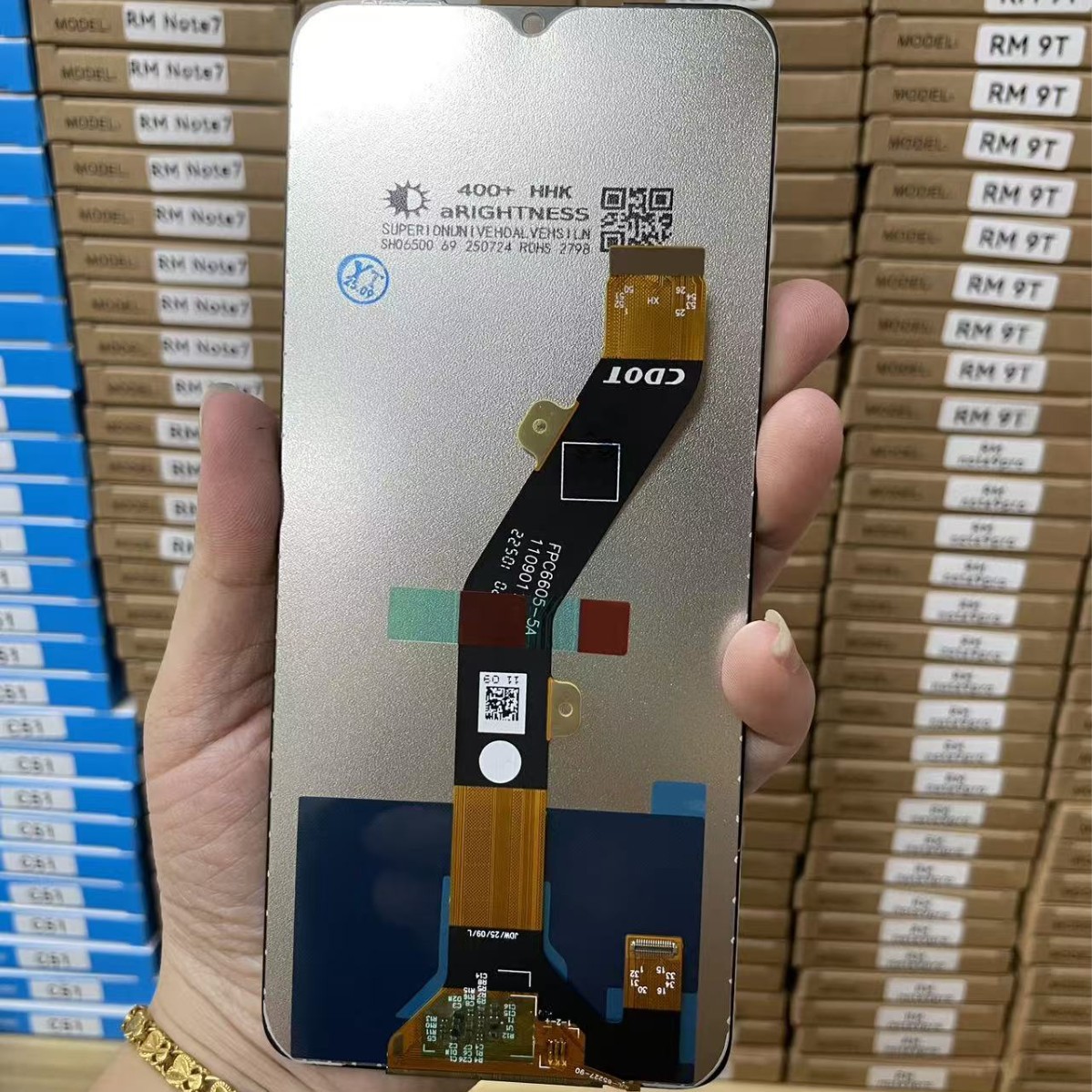 Aplicable a tecno spark10 / 10c teléfono LCD conjunto de pantalla X6515 / BF7 / KL5 pantalla