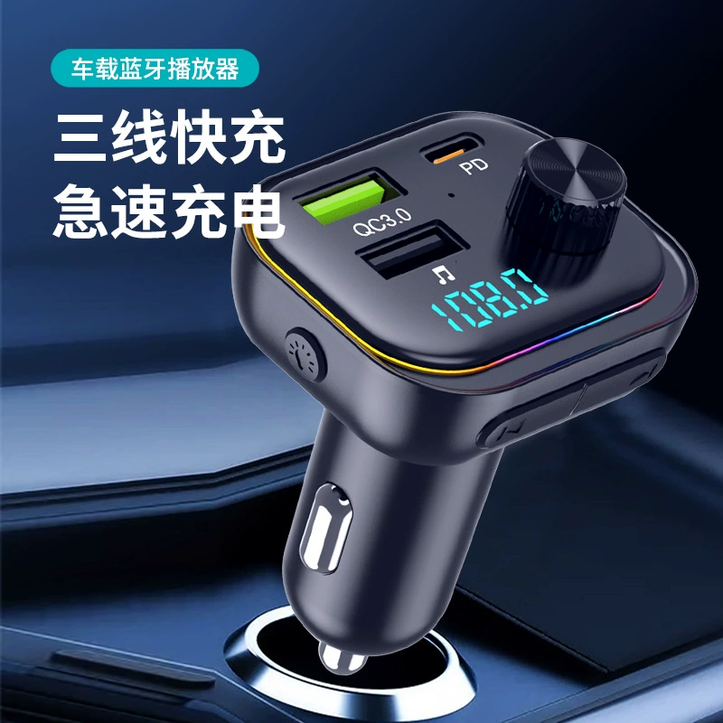 Пинми T92 новый PD30W QC3.0 автомобильный Bluetooth FM-передатчик зарядное устройство для автомобильной зарядки