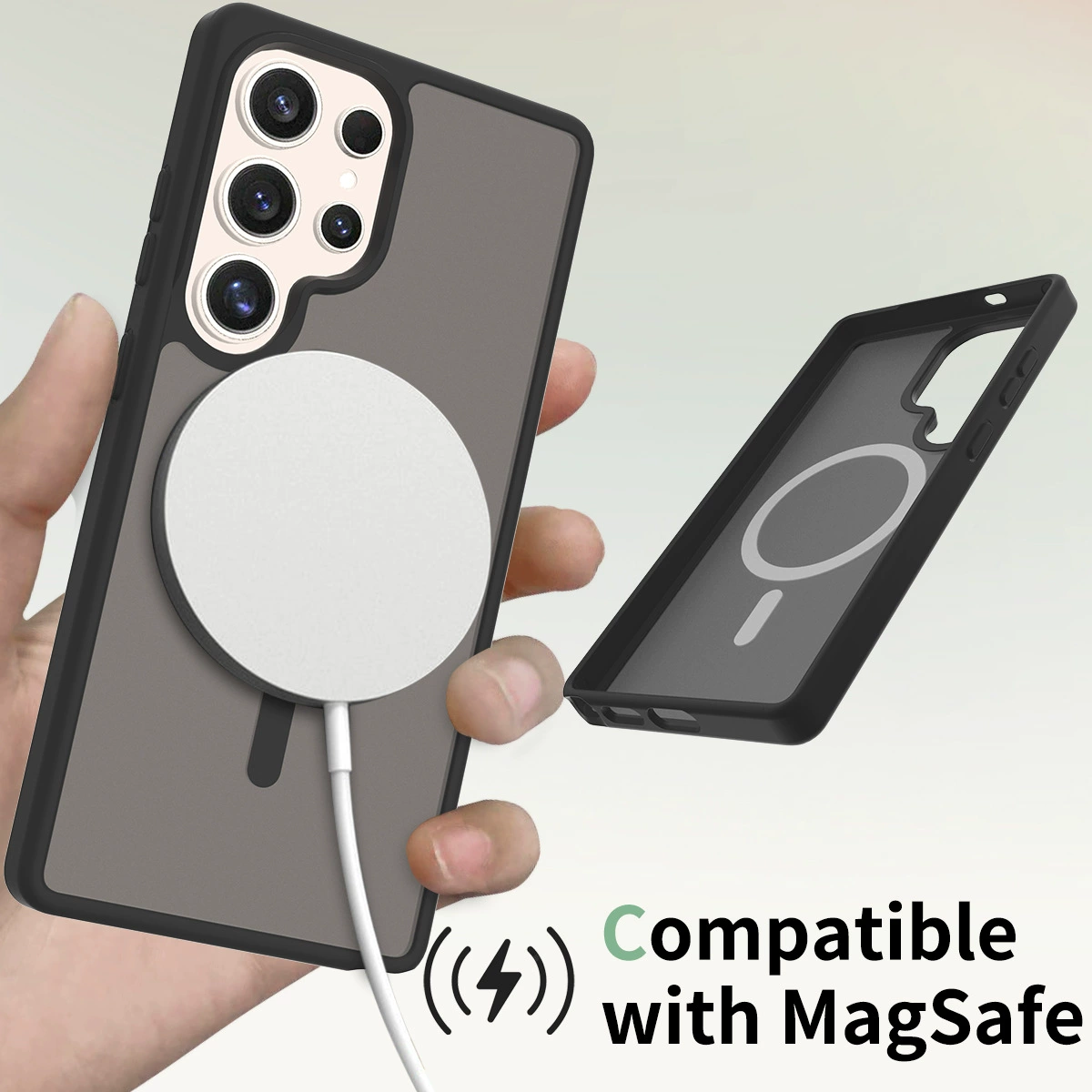 Чехол Samsung матовый, защитный чехол для S25/S24/S23/23 Plus, защита от падений