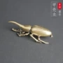 桌面实心铜雕昆虫铜器