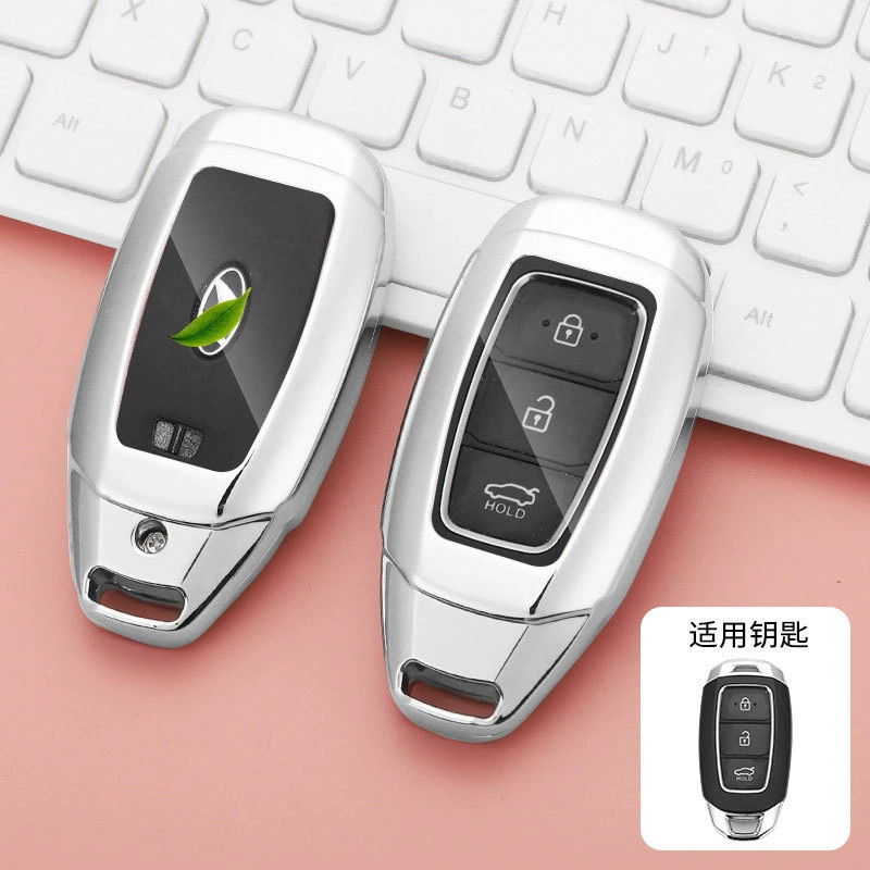 Подходит для Beijing Hyundai Xinshengda Key Label Sonata i10 Fista Pure Electric I Car Key Case