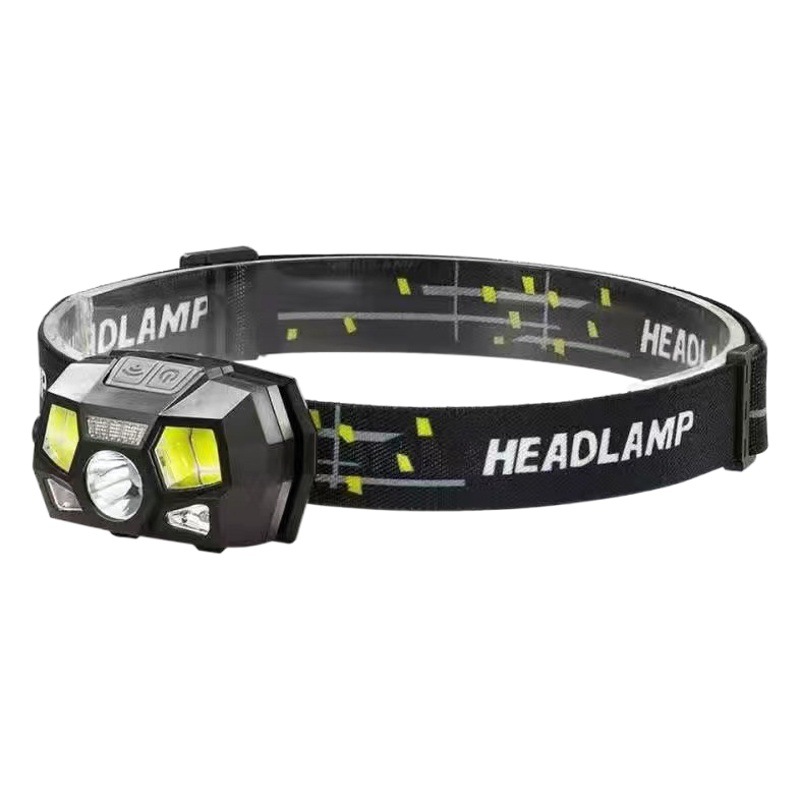 Infrared induction headlight night fishing light waterproof rechargeable super endurance outdoor light fishing waterproof induction night light
