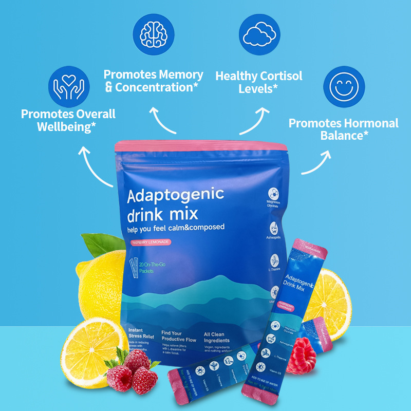 In-Stock Cross-Border Popular Electrolyte Powder Raspberry Powder Electrolyte Powder Supplement Drink Foreign Trade