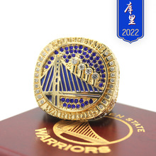 金州勇士库里2022NBA总冠军戒指亚马逊速卖通热销篮球礼品手办