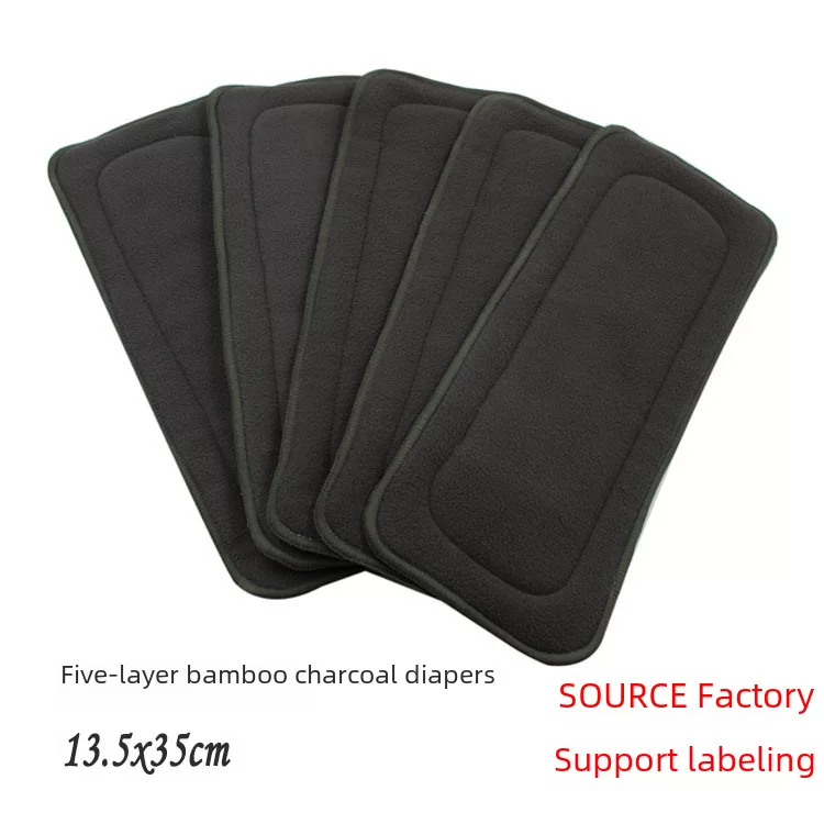Подгузник, прямые продажи с фабрики, моющийся, водопоглощающий, 13.5×35см