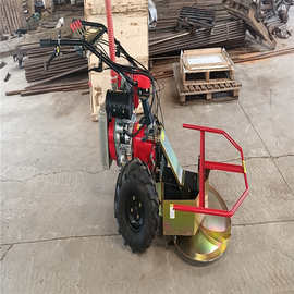 柴油牧草收获机 汽油草坪收割机 手扶加高空气滤芯割草机图片参数