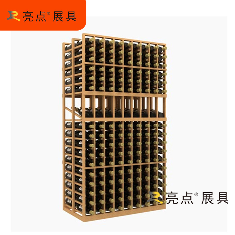 小额批发商超展示架酒水饮料样品展示柜木质酒柜工厂加工制作