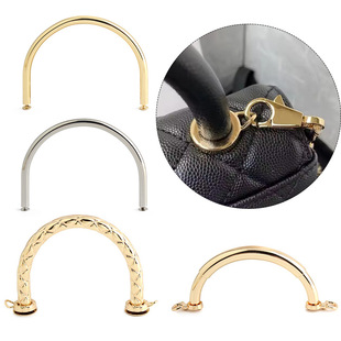 Zinc Alloy Hand-Held Handle Metal Anti-Rust Electroplating Craft Rhombus Pattern Luggage Accessories National Trend New Style