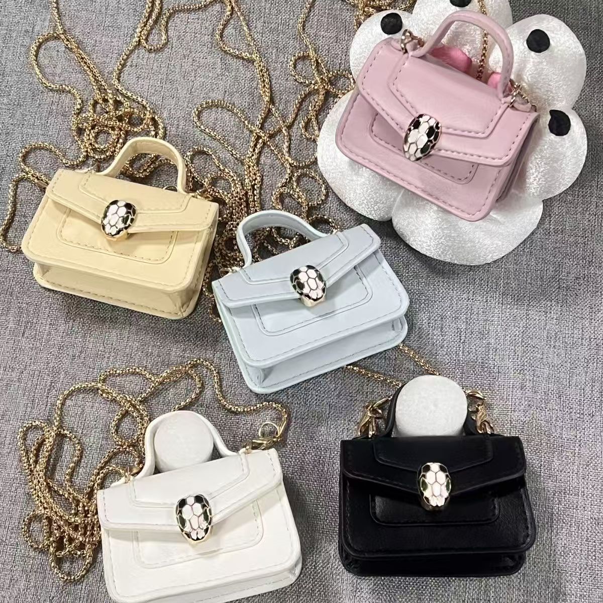 Little Snake Head Mini Crossbody Bag Pendant
