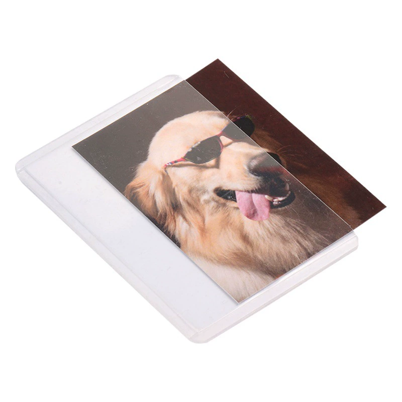 Жесткий пластиковый чехол b8 альбом небольшой карточкой защиты для хранения звезды 35pt звездная пленка 3-дюймовая фотография Е Луоли