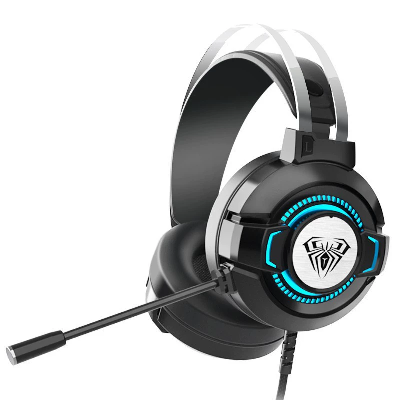 Wolf Spider S602 киберспортивная USB-гарнитура 7.1, для игр («куриная»), для ноутбука и настольного ПК, кабельная